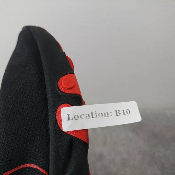 Nike React Element Script Swoosh Mens Size 7 Running Shoes Black Red CK9285-001 - Picture 9 of 9